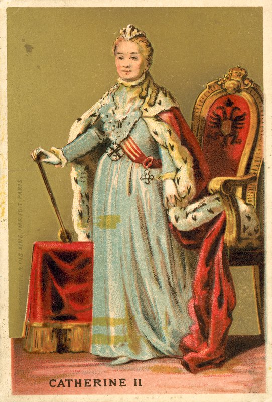 Katharina die Große, Kaiserin von Russland von French School