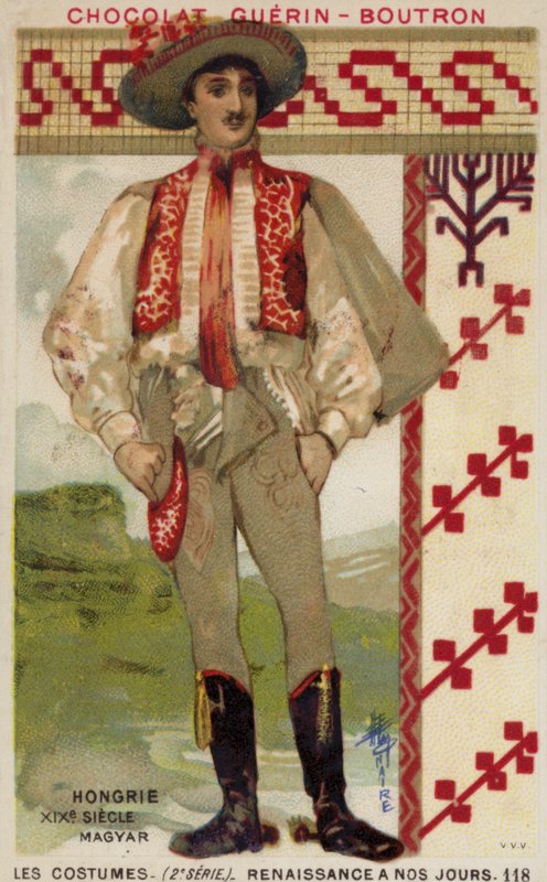 Ungarischer Magyar, 19. Jahrhundert von French School