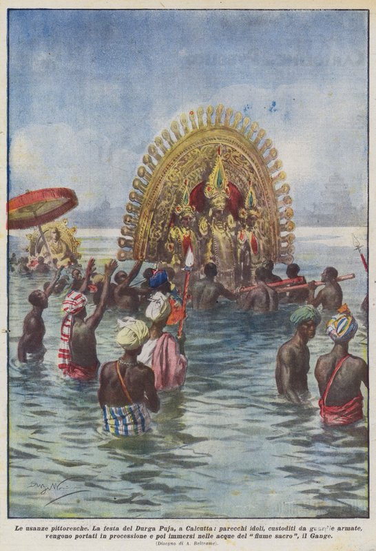 Die malerischen Bräuche von Achille Beltrame