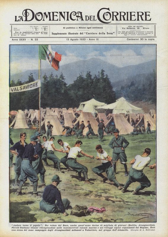 Zum Volk gehen von Achille Beltrame