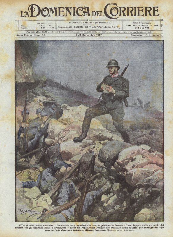 Die Helden der neuen Offensive von Achille Beltrame