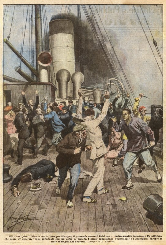 Die letzten Piraten von Achille Beltrame