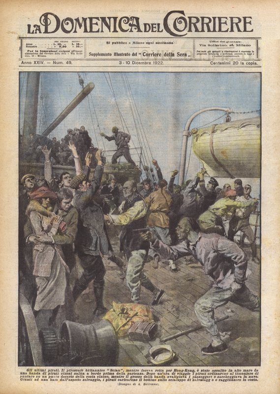 Die letzten Piraten von Achille Beltrame