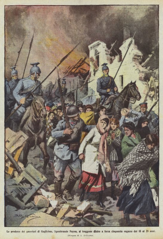 Die Heldentaten der Krieger von Wilhelm von Achille Beltrame