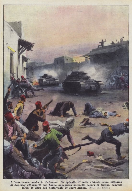 Der arabische Aufstand in Palästina von Achille Beltrame