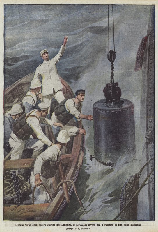 Die wachsame Arbeit unserer Marine in der Adria von Achille Beltrame
