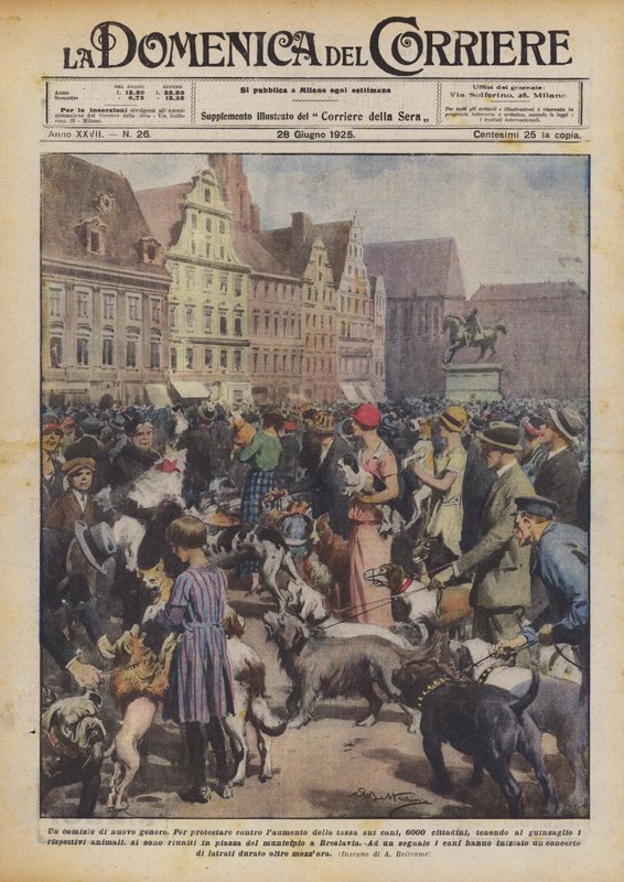 Eine neue Art von Kundgebung von Achille Beltrame