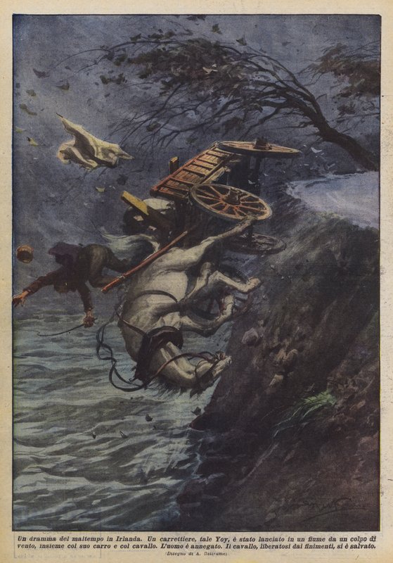 Ein Unwetterdrama in Irland von Achille Beltrame