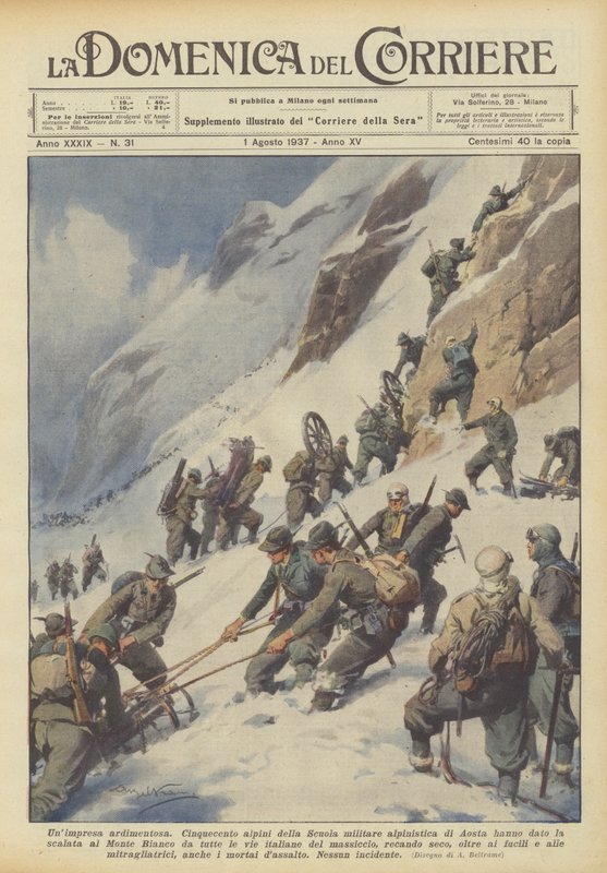 Eine wagemutige Unternehmung von Achille Beltrame