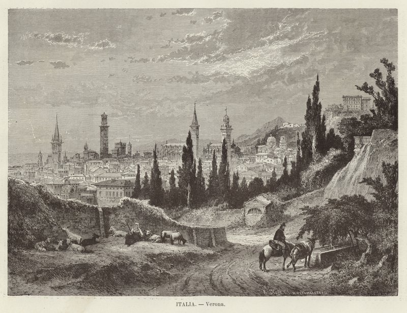 Italien - Verona von Adolf Closs