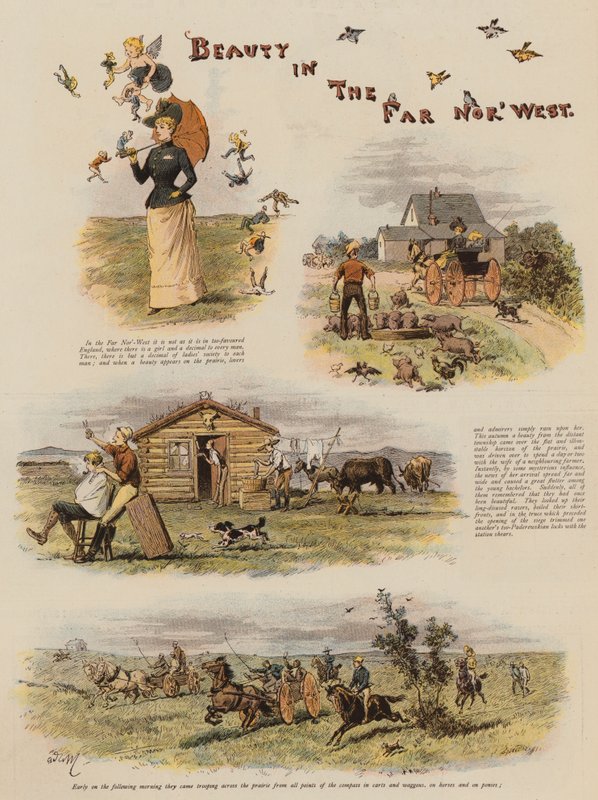 Schönheit im fernen Nordwesten von Adrien Emmanuel Marie