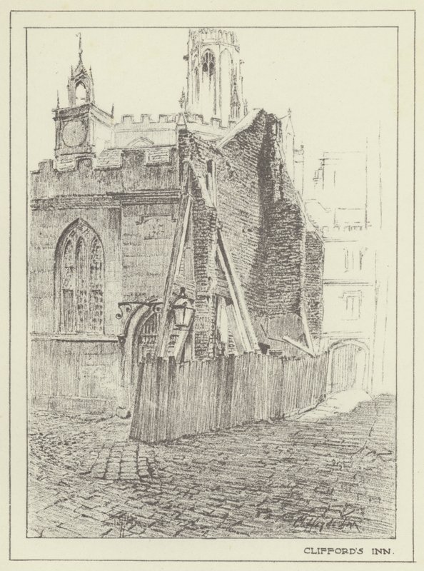 Cliffords Inn von Alan Stapleton