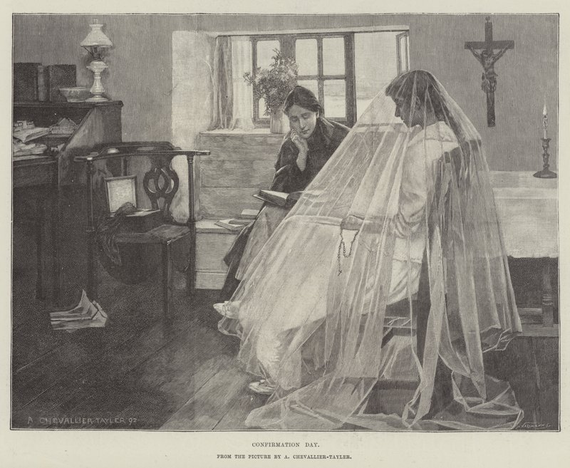Konfirmationstag von Albert Chevallier Tayler
