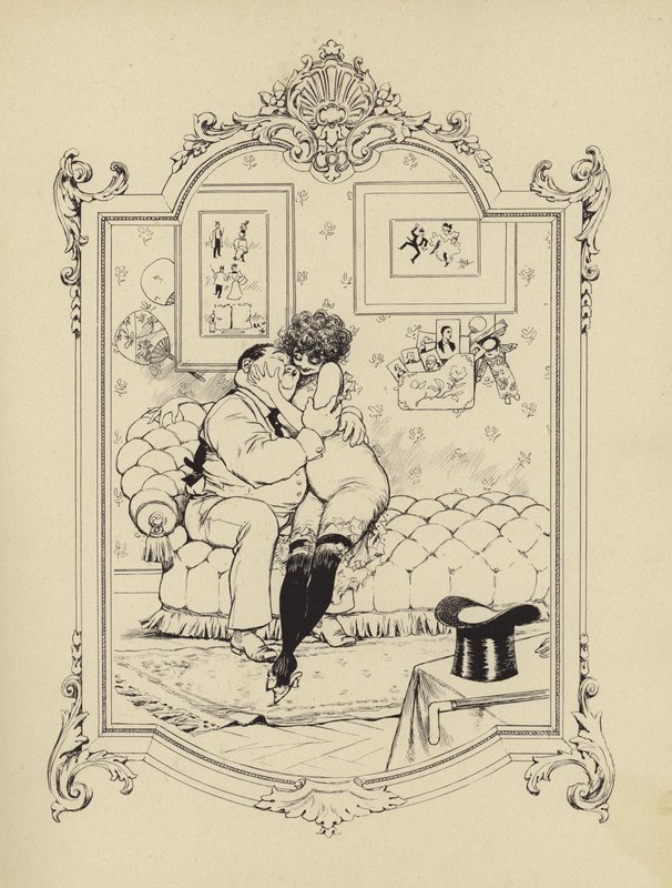 Karikatur aus Memoires d