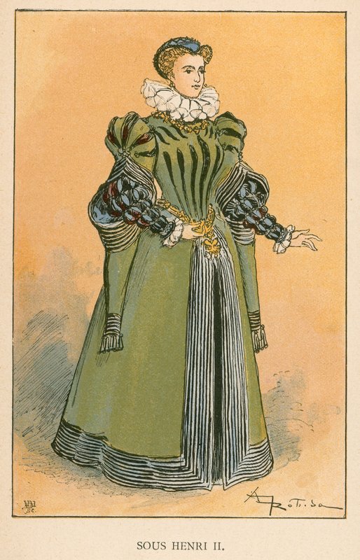 Unter Heinrich II. von Albert Robida