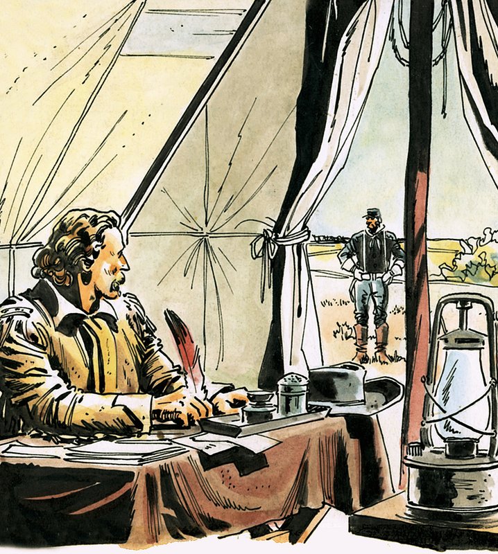 General George Custer von Alberto Giolitti