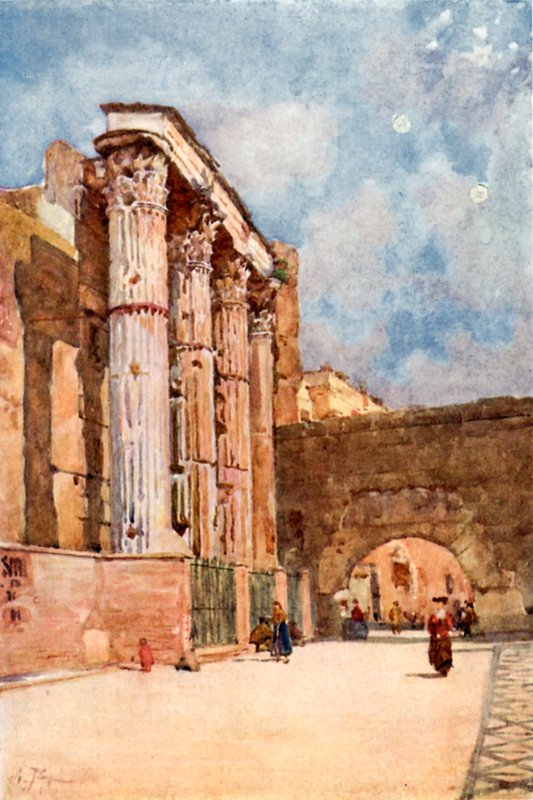Tempel des Mars Ultor von Alberto Pisa