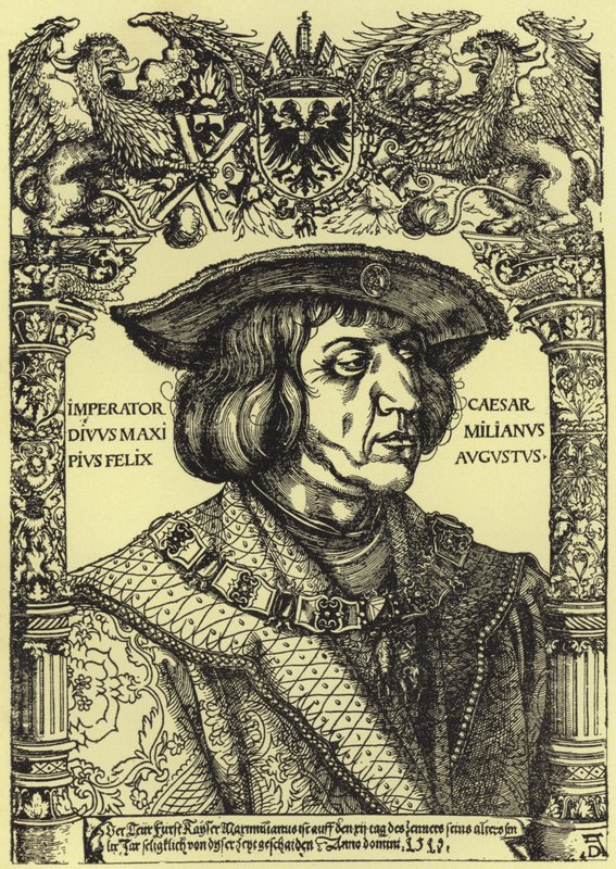 Porträt des Kaisers Maximilian von Albrecht Dürer