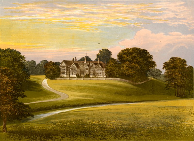 Bramhall Hall von Alexander Francis Lydon