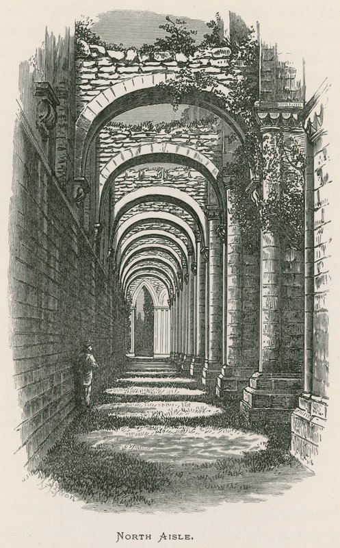 Fountains Abbey, Nordschiff von Alexander Francis Lydon