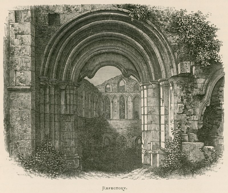 Rievaulx Abbey, Refektorium von Alexander Francis Lydon