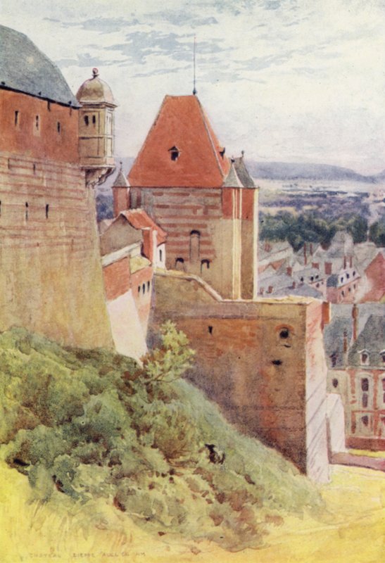 Dieppe, Schloss aus dem fünfzehnten Jahrhundert von Alexander Henry Hallam Murray