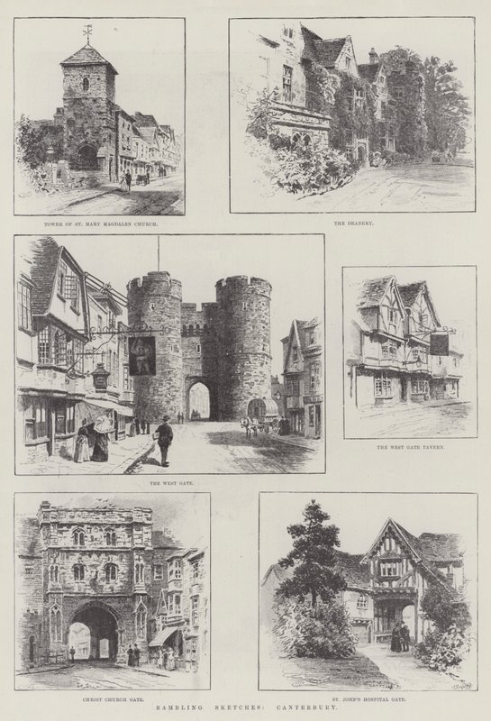 Streifzüge, Canterbury von Alfred Robert Quinton