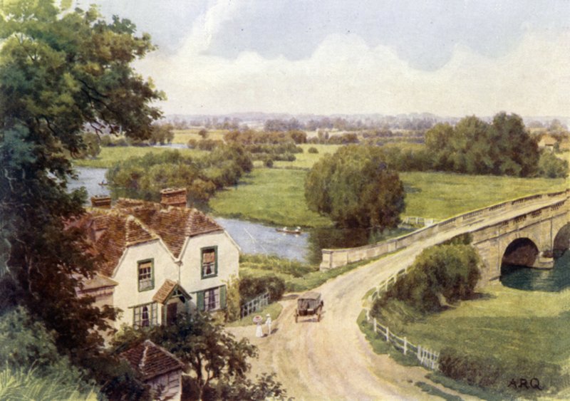 Shillingford Bridge von Alfred Robert Quinton