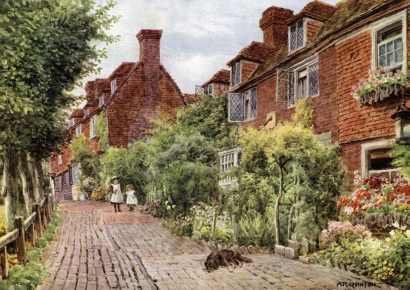 Die Spaziergänge, Groombridge, Kent von Alfred Robert Quinton