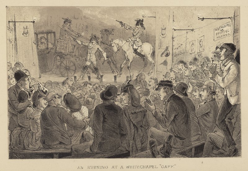 Ein Abend in einem Whitechapel Gaff von Alfred Concanen