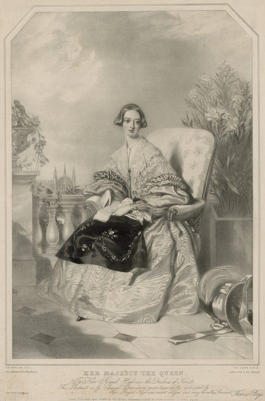 Königin Victoria von Alfred Edward Chalon