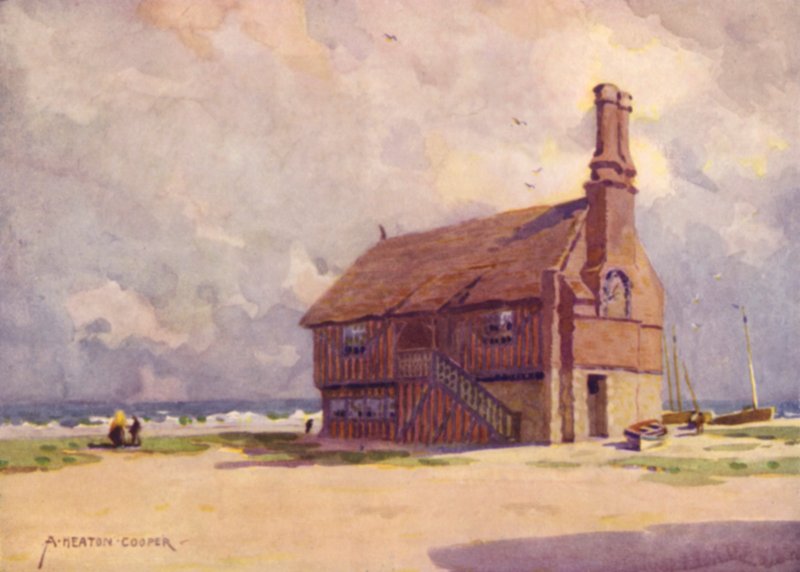 Die alte Moot Hall, Aldeburgh, Suffolk von Alfred Heaton Cooper