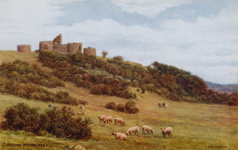 Clevedon, Walton Castle von Alfred Robert Quinton