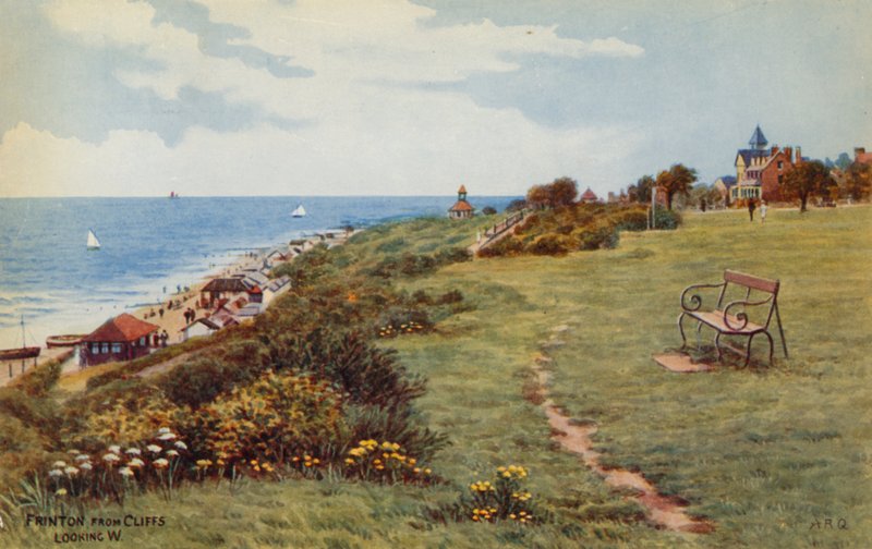 Frinton von den Klippen, Blick nach Westen von Alfred Robert Quinton