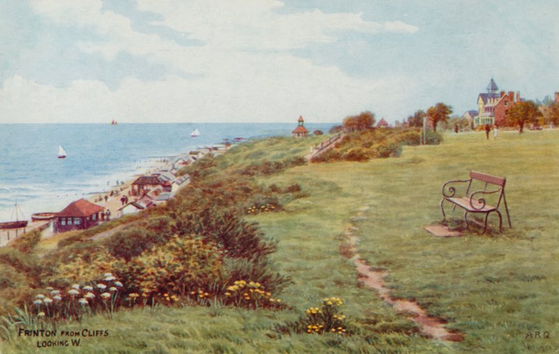 Frinton von den Klippen, Blick nach Westen von Alfred Robert Quinton