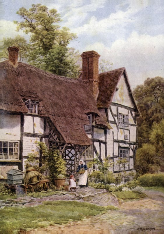 Harvington, in der Nähe von Evesham, Worcester von Alfred Robert Quinton