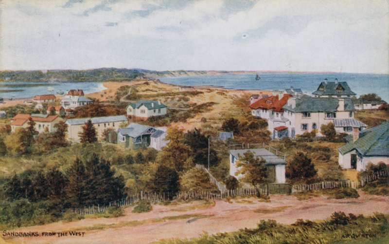Sandbänke, vom Westen von Alfred Robert Quinton
