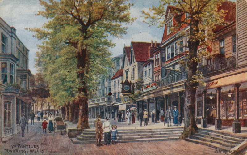 The Pantiles, Tunbridge Wells von Alfred Robert Quinton