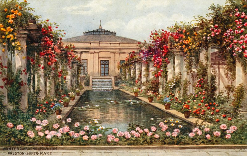 Wintergärten und Pavillon, Weston-Super-Mare von Alfred Robert Quinton