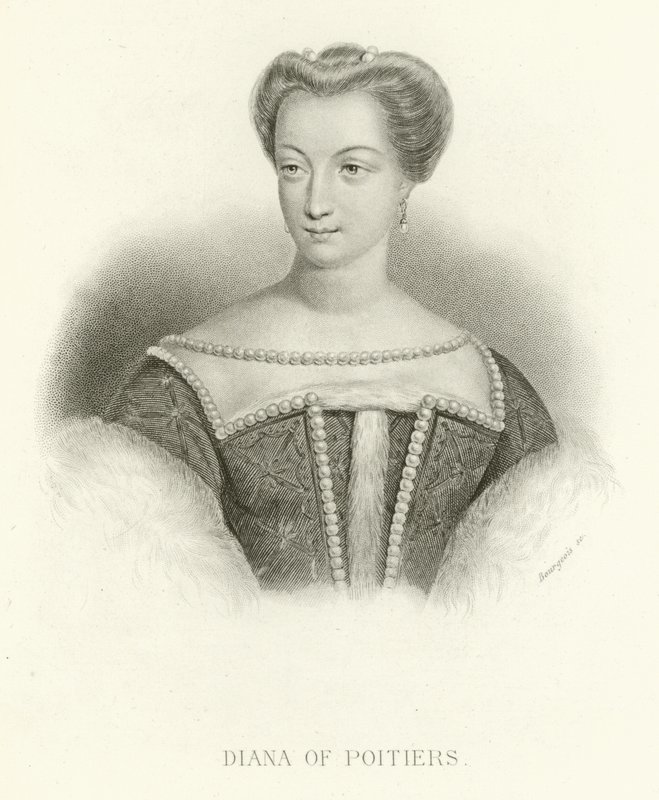 Diana von Poitiers von Alphonse Marie de Neuville