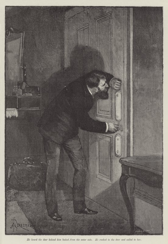 Blinde Liebe, von Wilkie Collins von Amedee Forestier