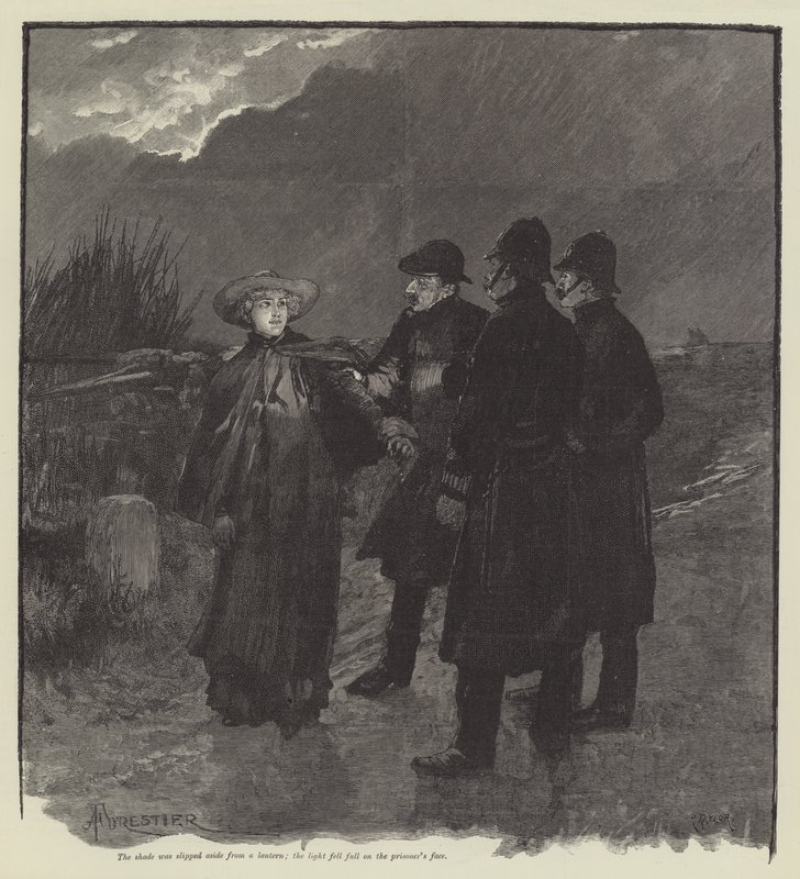 Blinde Liebe, von Wilkie Collins von Amedee Forestier