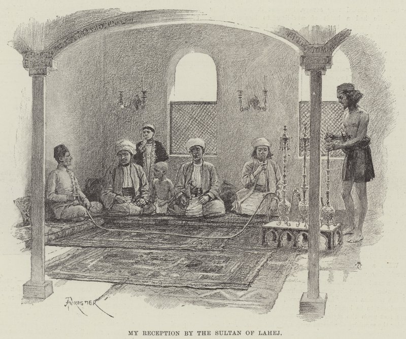 Meine Audienz beim Sultan von Lahej von Amedee Forestier