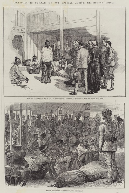 Skizzen in Burma von Amedee Forestier