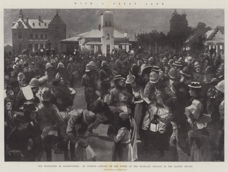 Mit einer großen Armee von Amedee Forestier