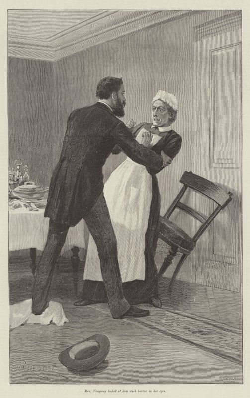 Blinde Liebe, von Wilkie Collins von Amedee Forestier