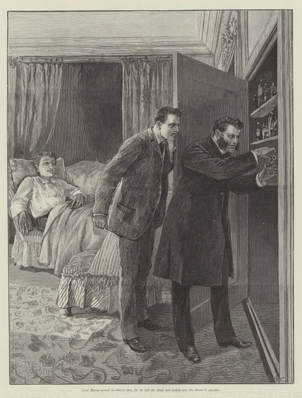 Blinde Liebe, von Wilkie Collins von Amedee Forestier
