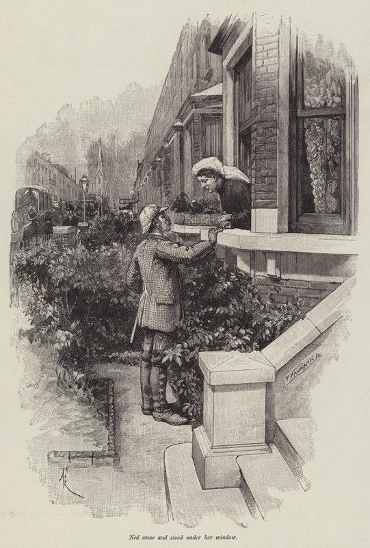 Das Veto des Sohnes, von Thomas Hardy von Amedee Forestier