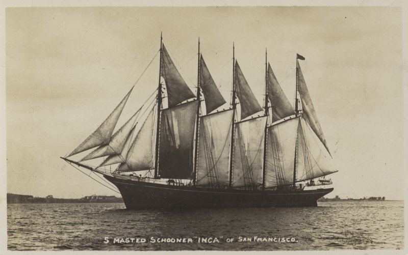 5-mastiger Schoner Inca, aus San Francisco von American Photographer