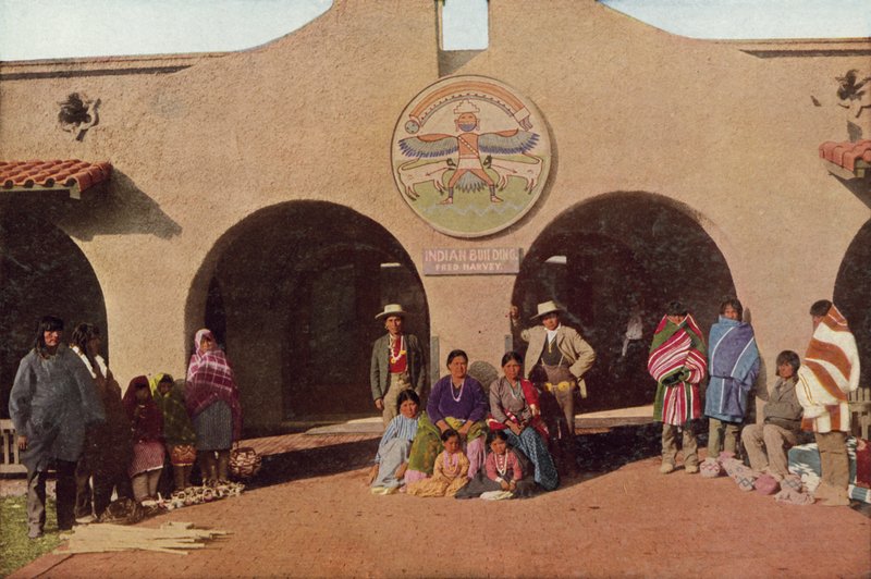 Indian Building, Albuquerque, New Mexico von American Photographer